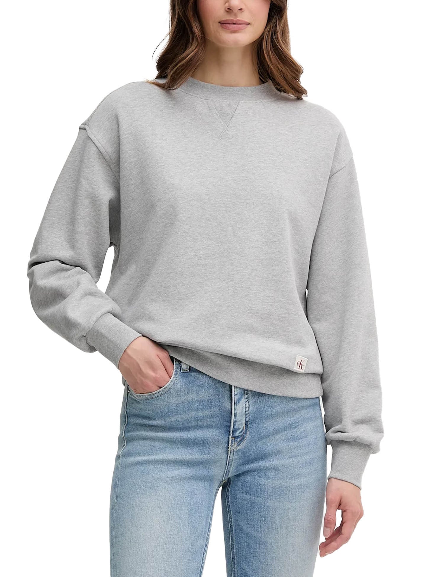 Felpe Grigio Calvin Klein