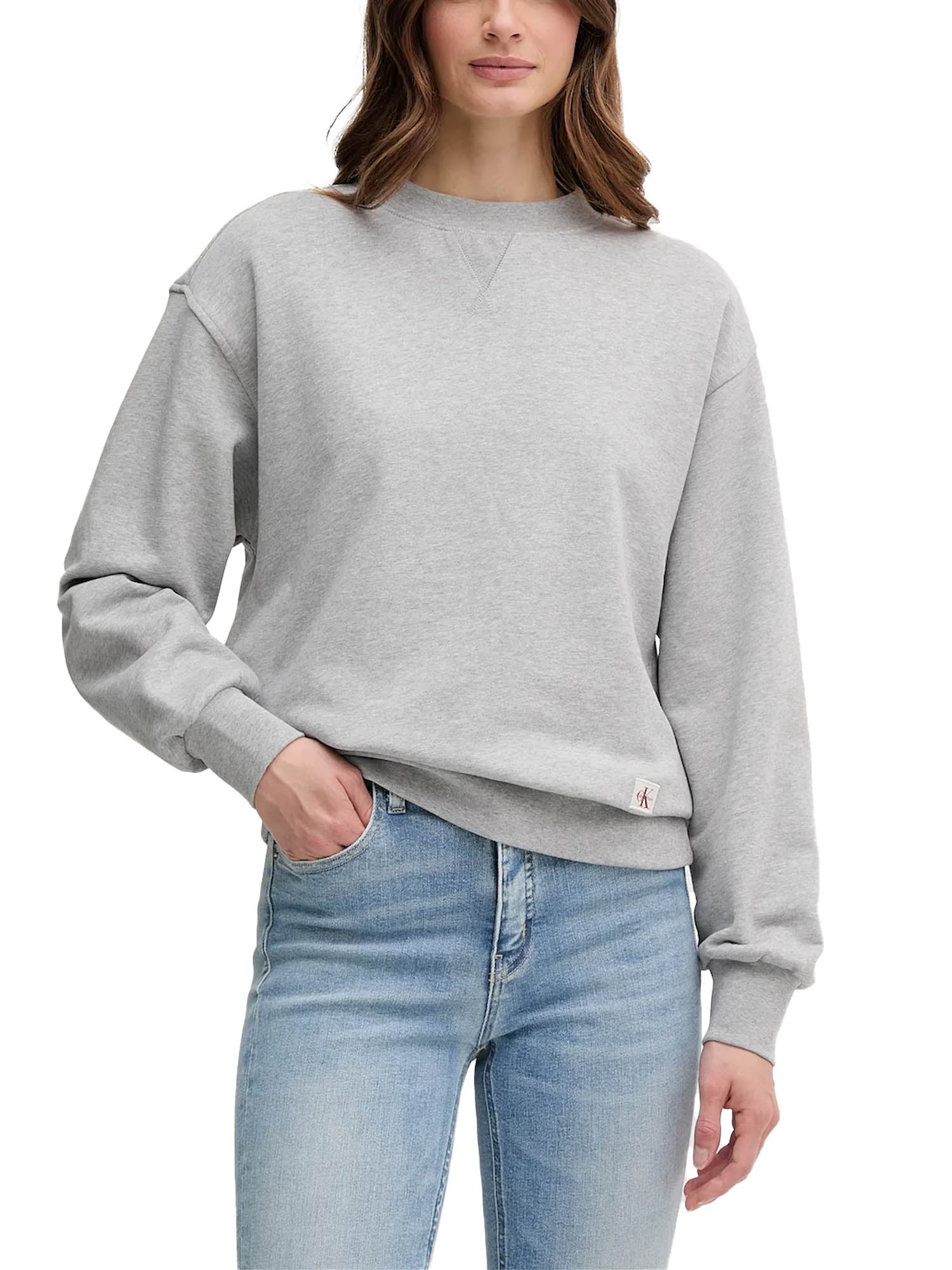 Felpe Grigio Calvin Klein