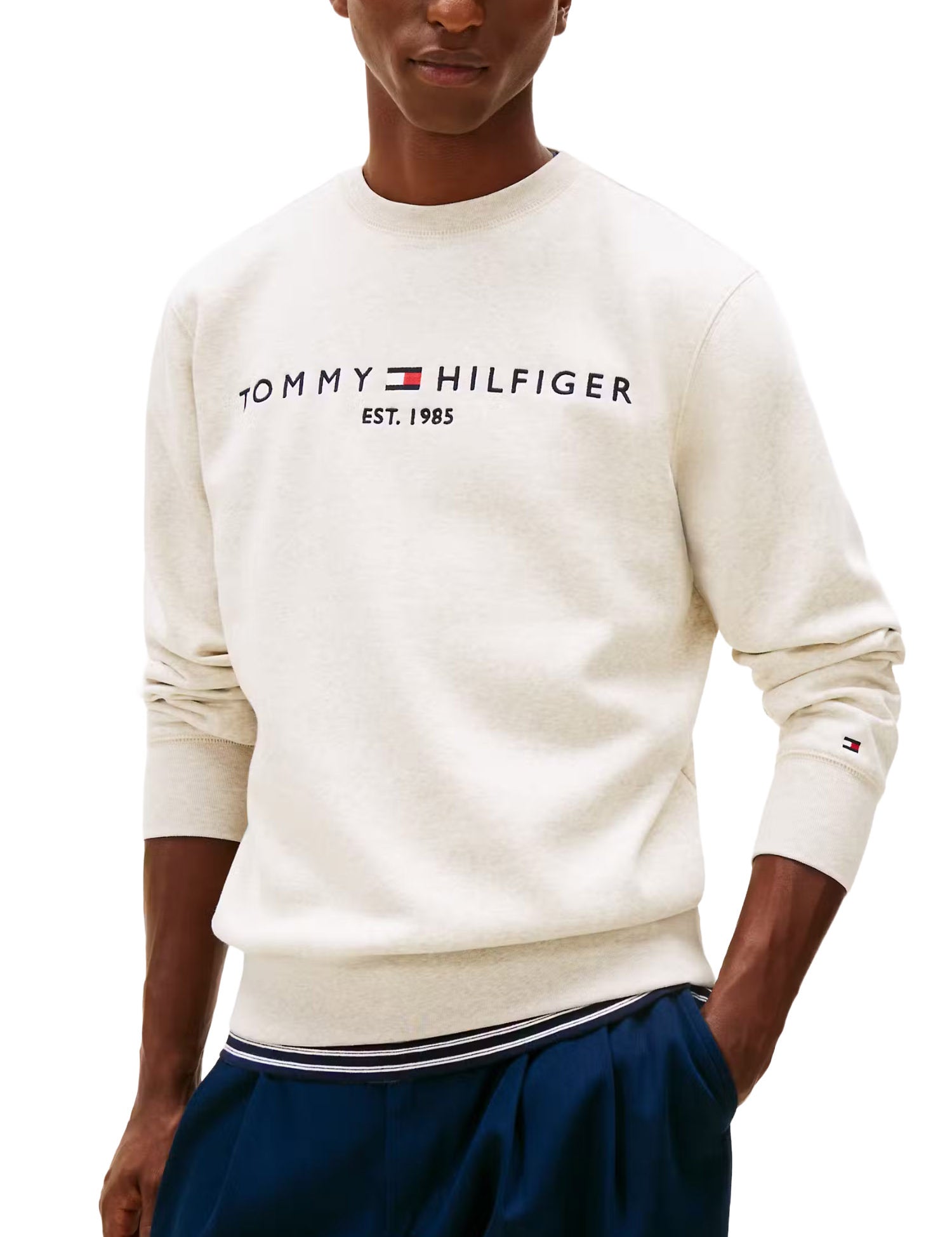 Felpe Beige Tommy Hilfiger