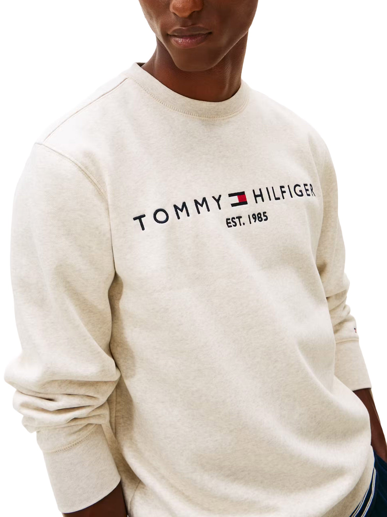 Felpe Beige Tommy Hilfiger