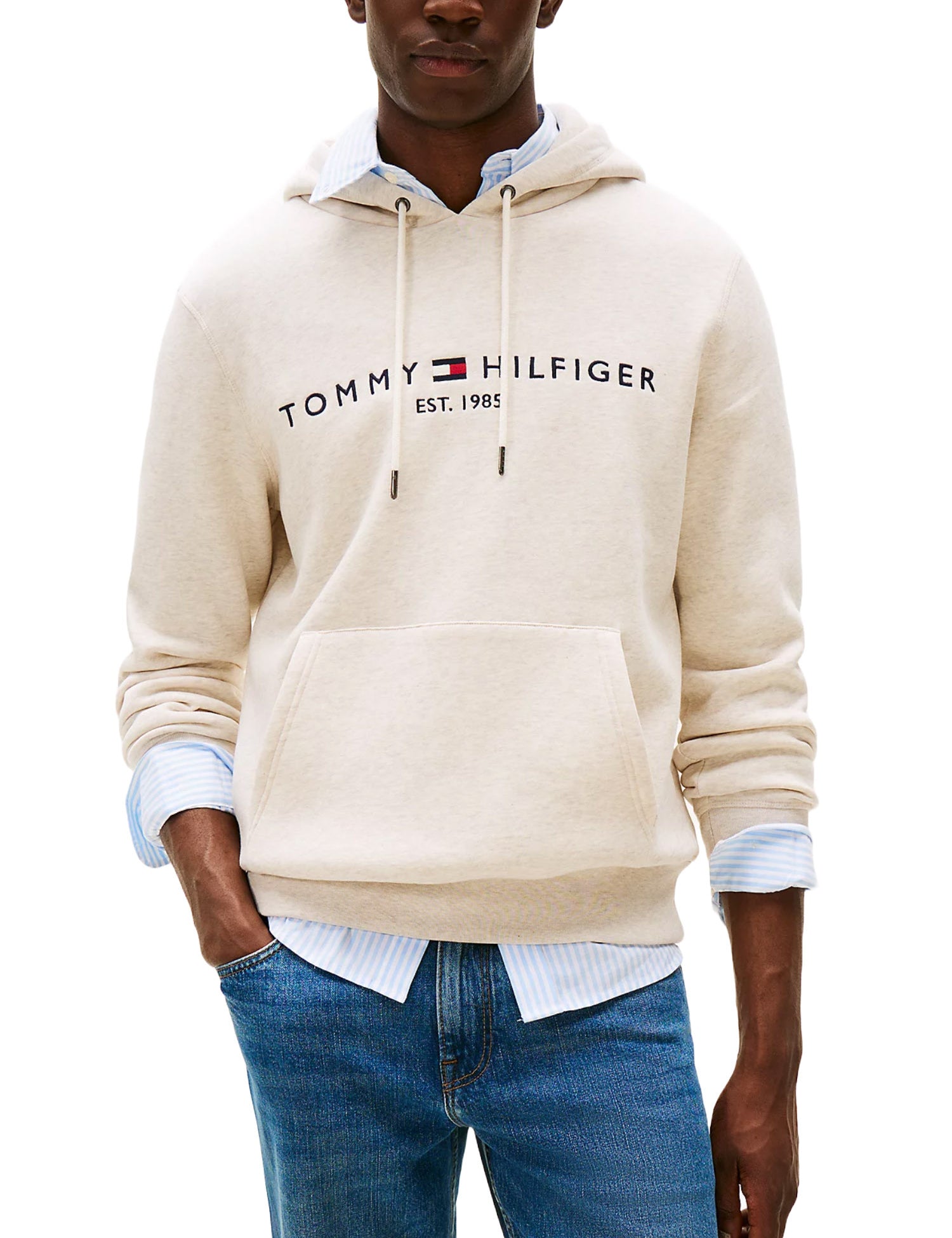 Felpe Beige Tommy Hilfiger