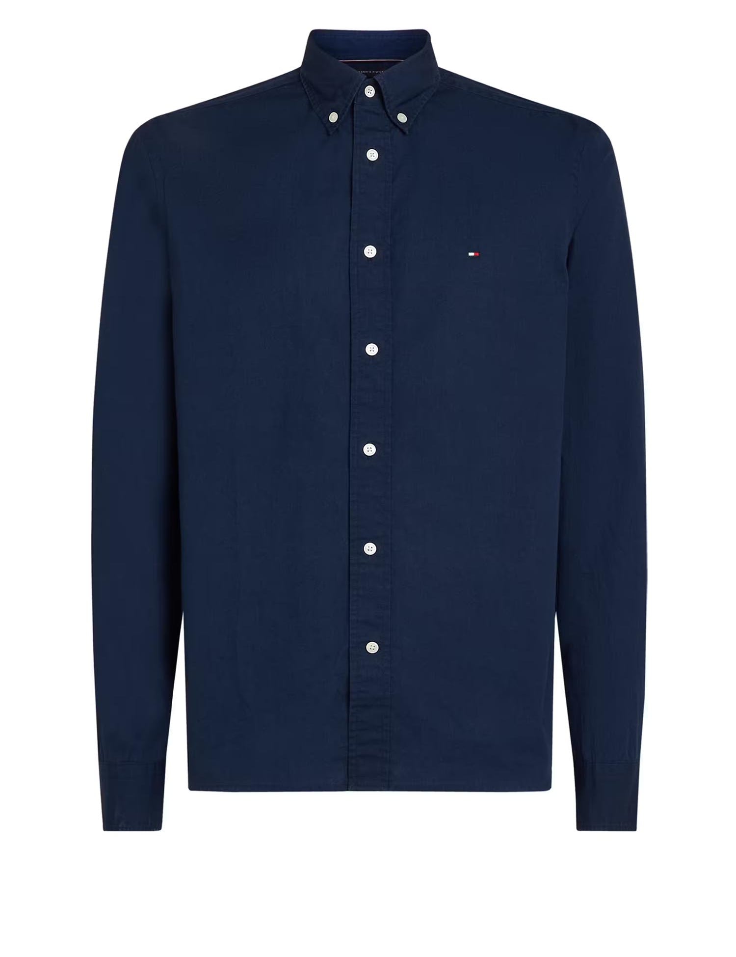 Camicie Blu Tommy Hilfiger