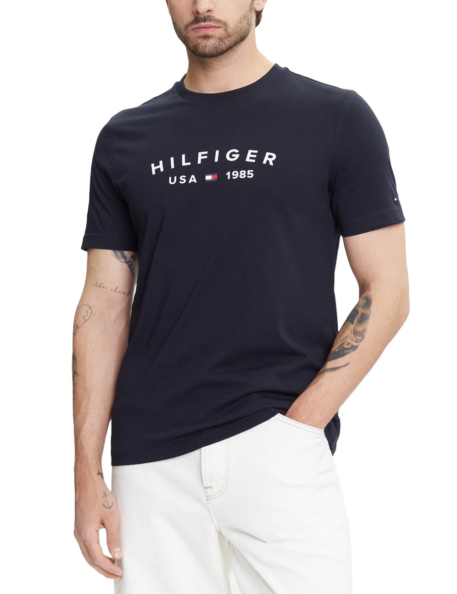 T-shirt Blu Tommy Hilfiger