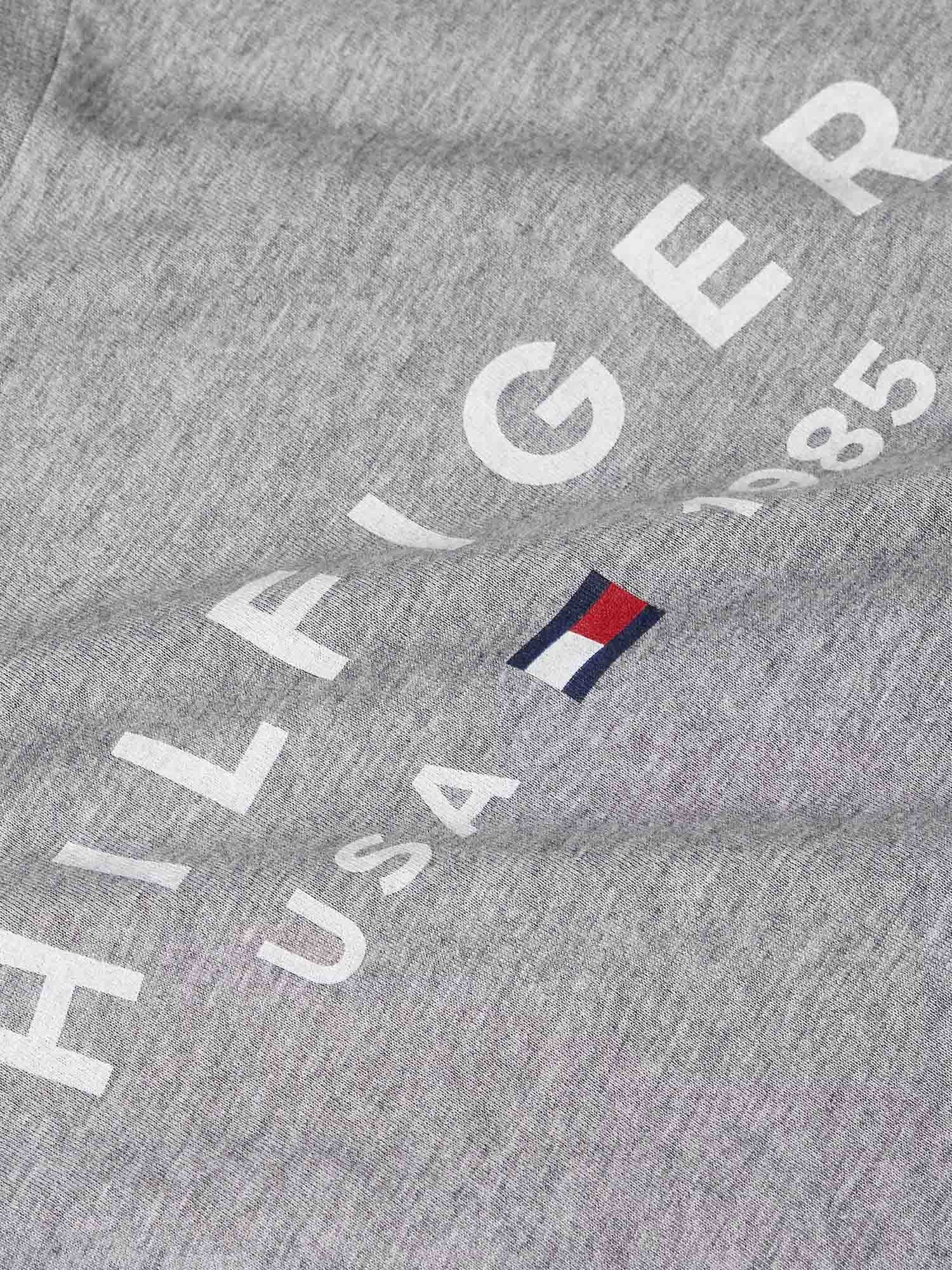 T-shirt Grigio Tommy Hilfiger
