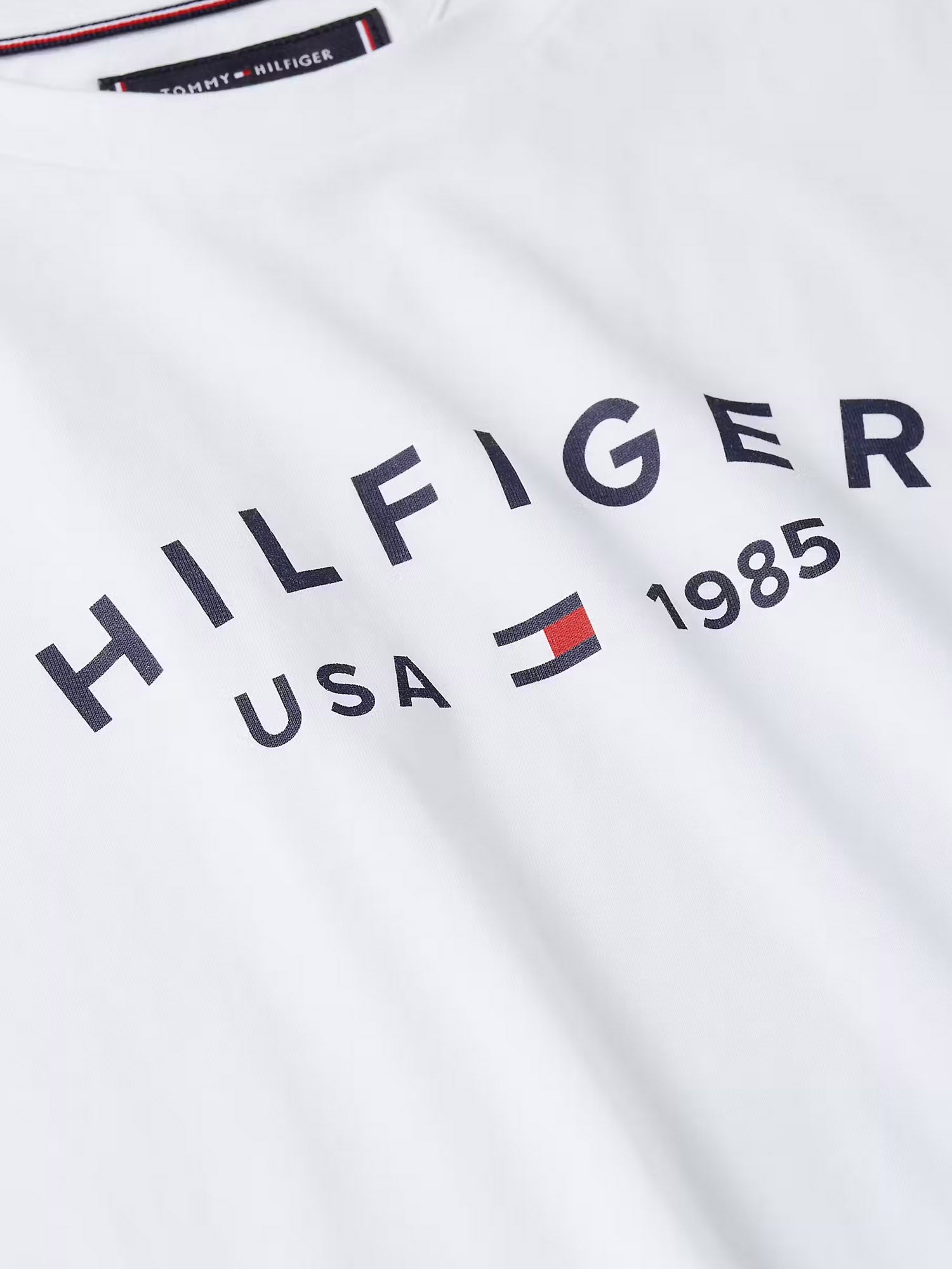 T-shirt Bianco Tommy Hilfiger