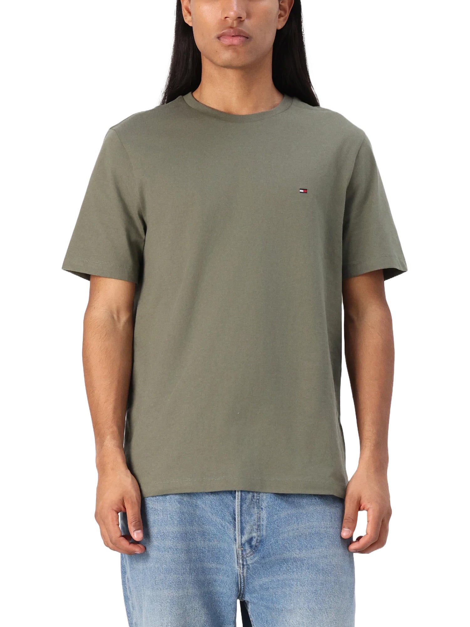 T-shirt Verde Tommy Hilfiger