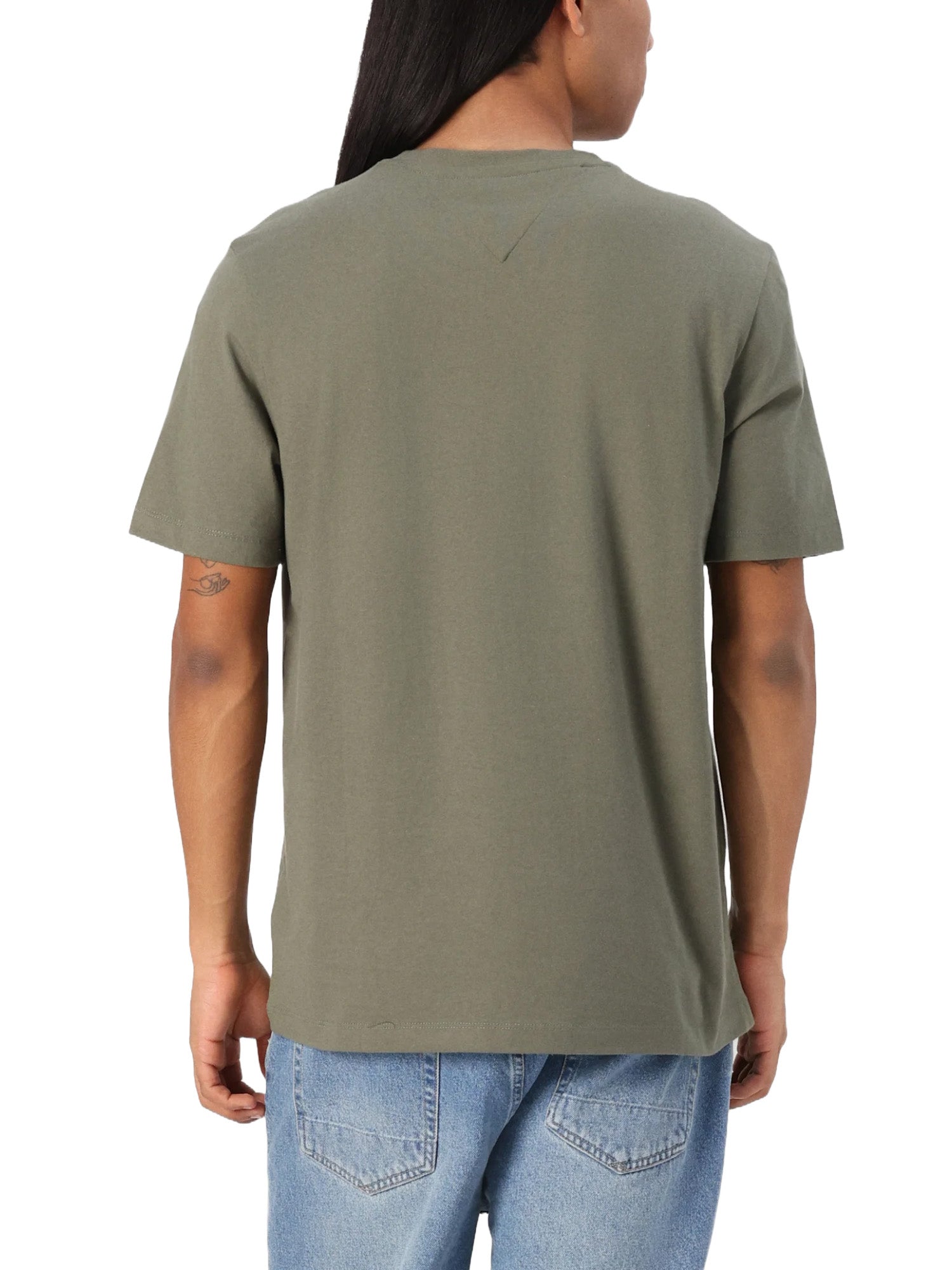 T-shirt Verde Tommy Hilfiger