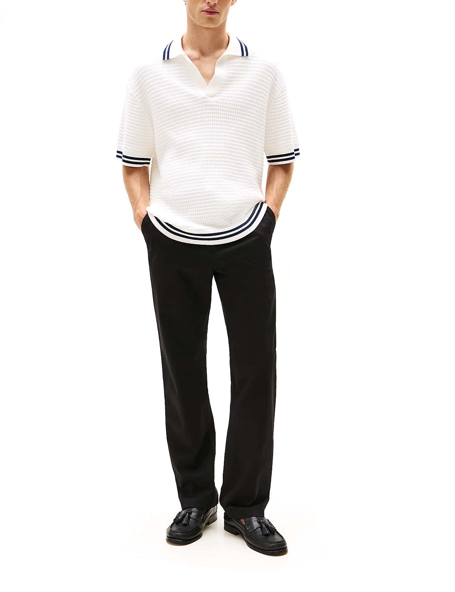 Pantaloni Nero Tommy Hilfiger