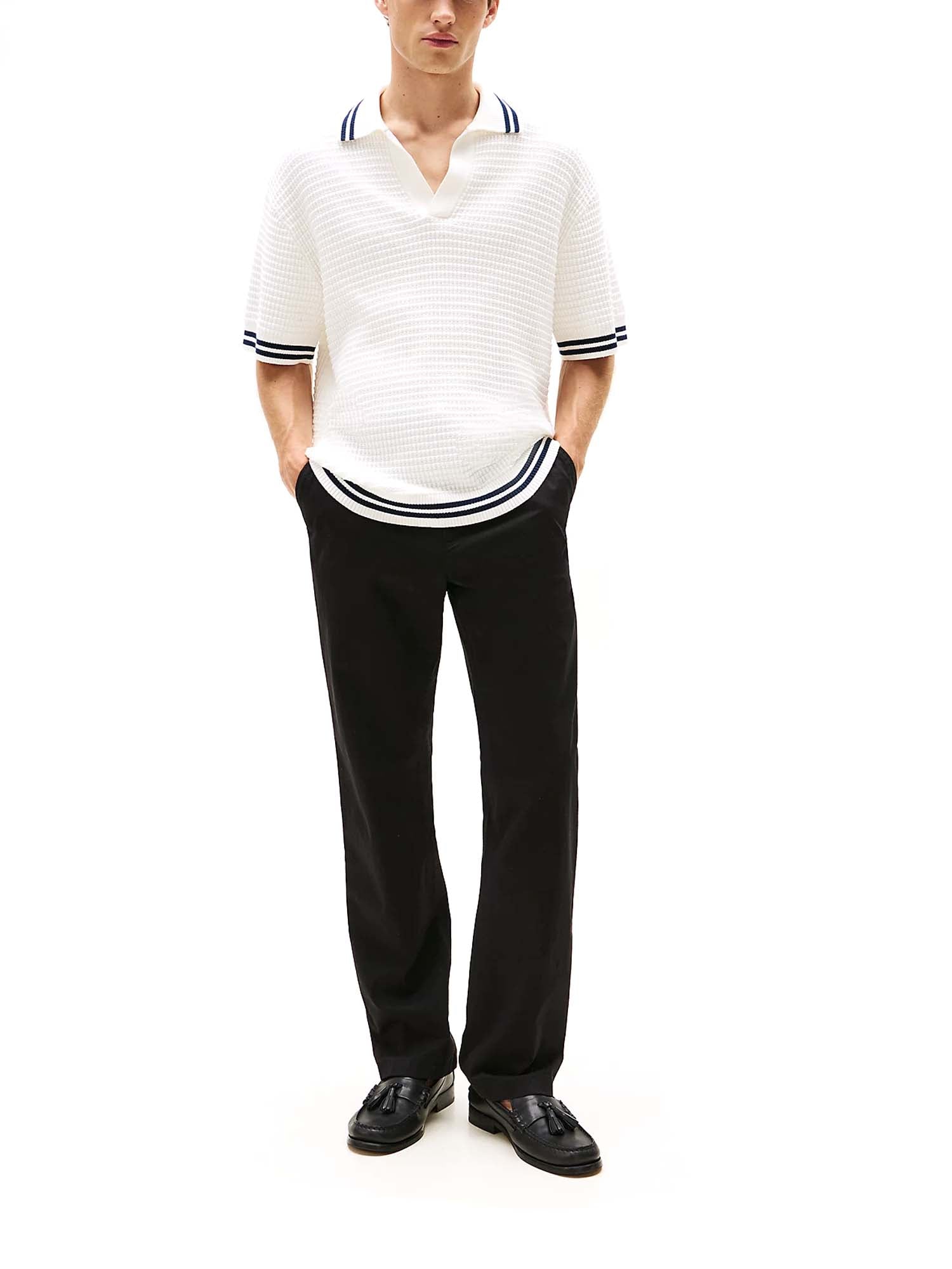 Pantaloni Nero Tommy Hilfiger