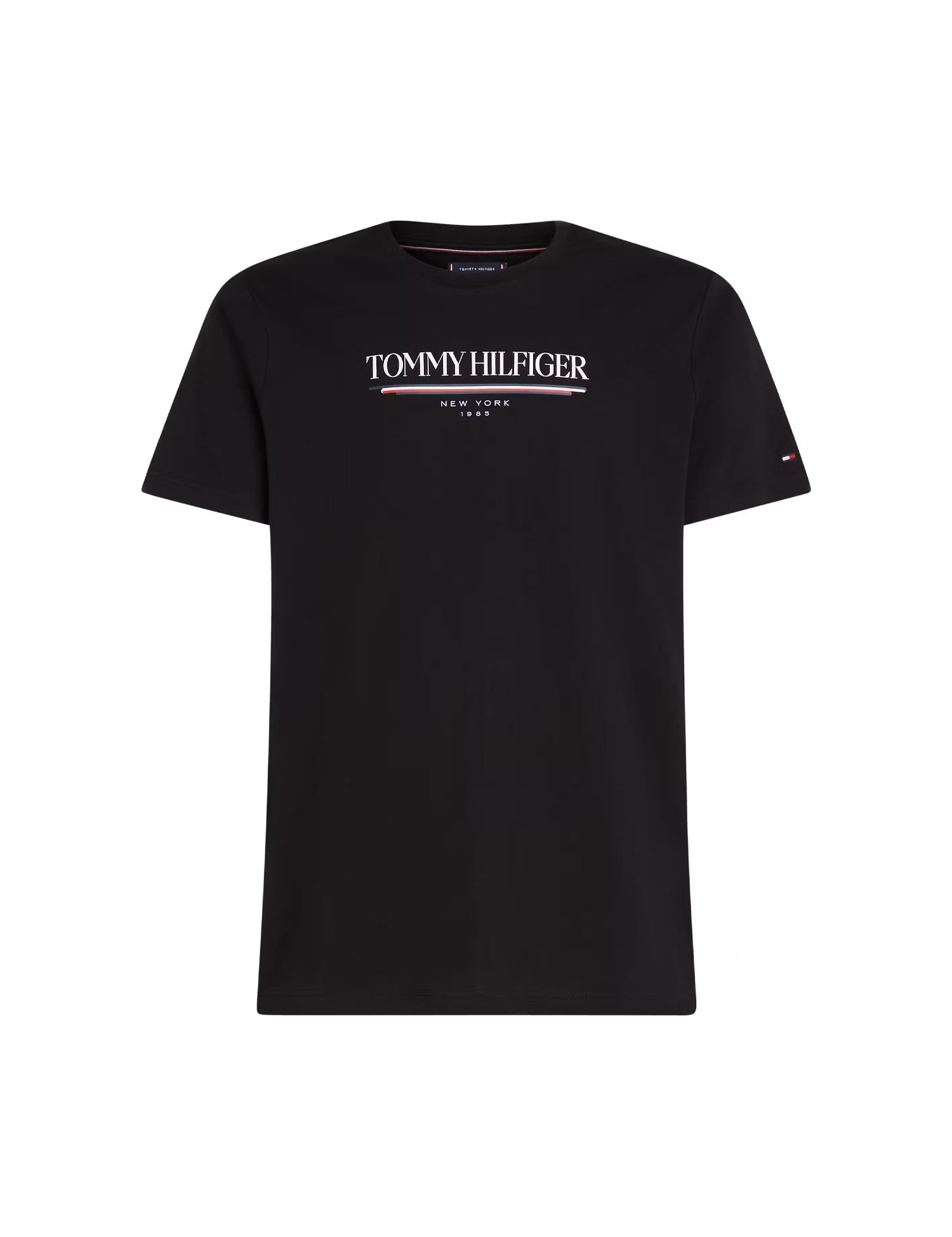 T-shirt Nero Tommy Hilfiger