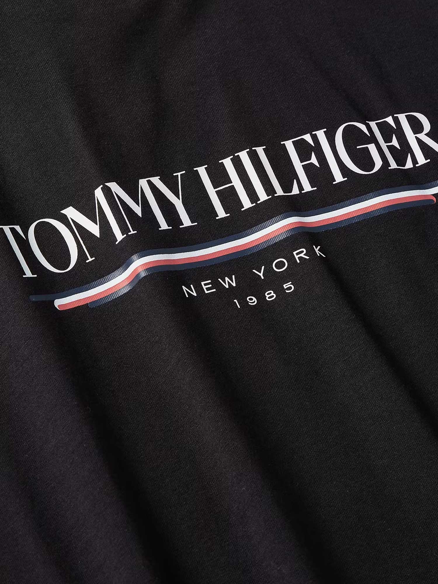 T-shirt Nero Tommy Hilfiger