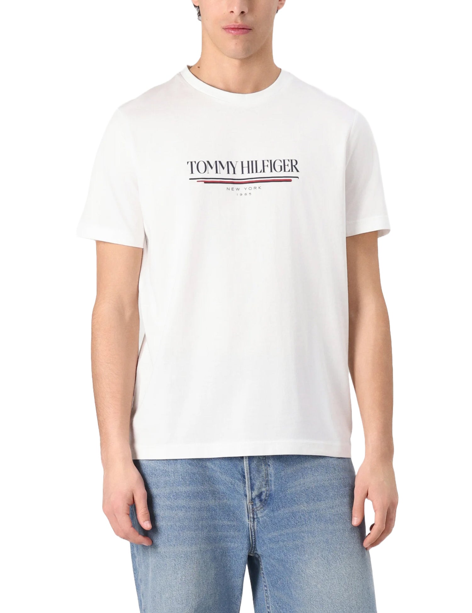 T-shirt Bianco Tommy Hilfiger