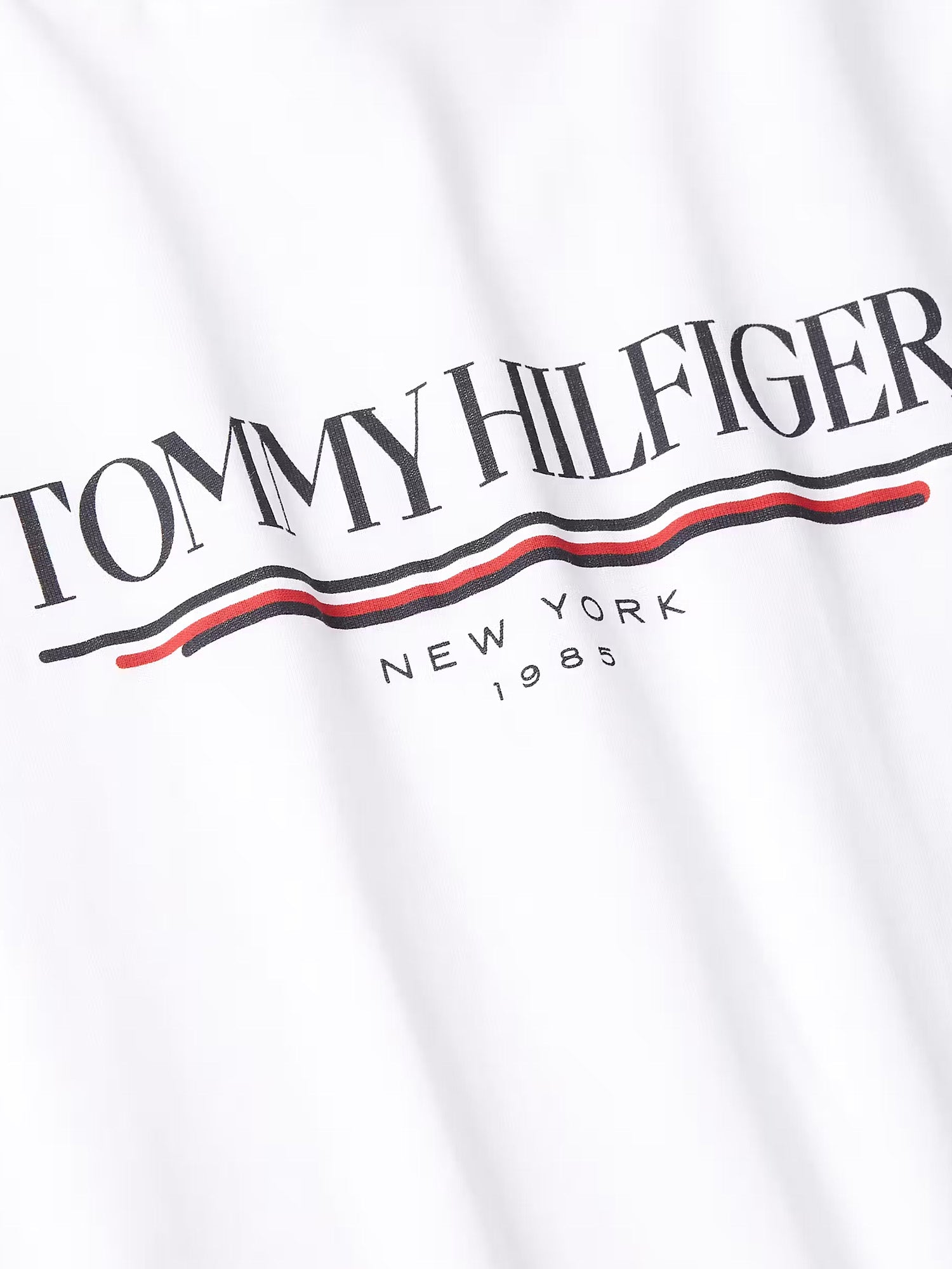 T-shirt Bianco Tommy Hilfiger