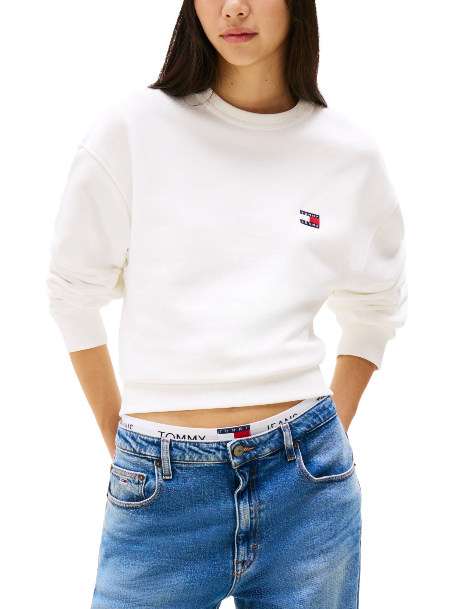 Felpe Bianco Tommy Jeans