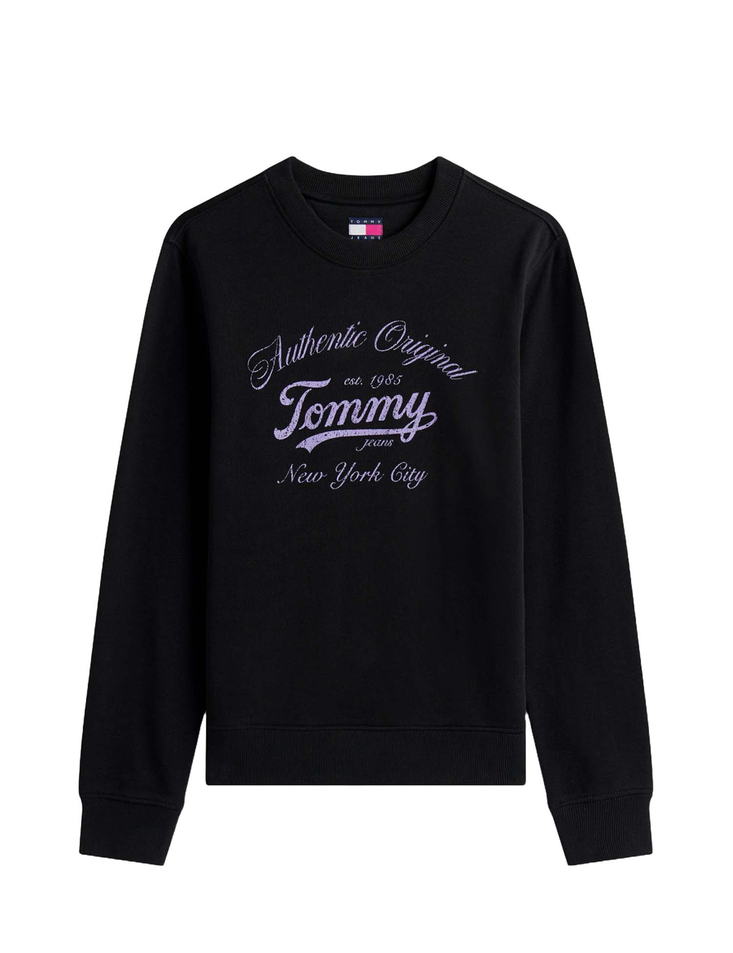Felpe Nero Tommy Jeans