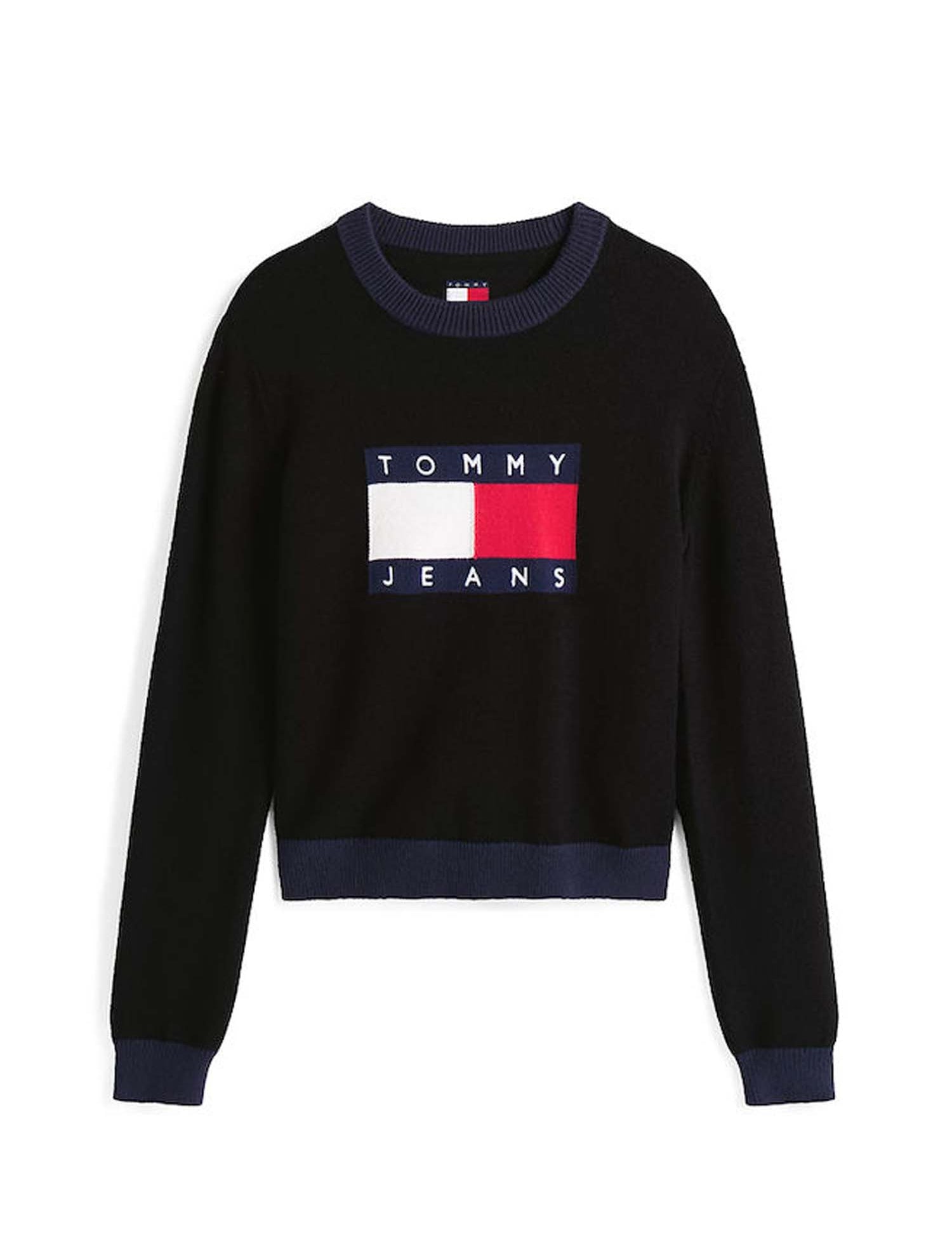 Maglioncini Nero Tommy Jeans