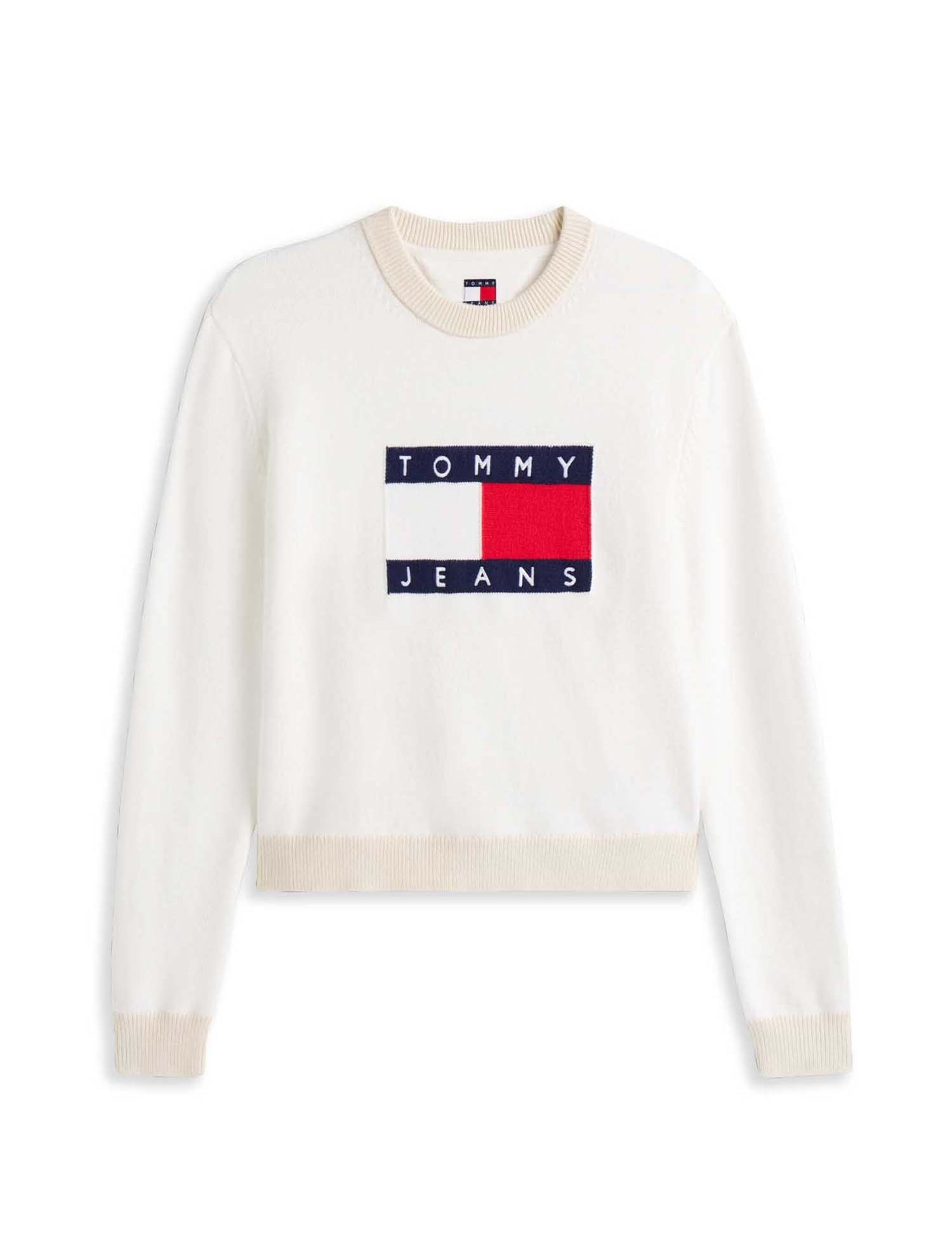 Maglioncini Bianco Tommy Jeans