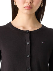 Cardigan Nero Tommy Jeans