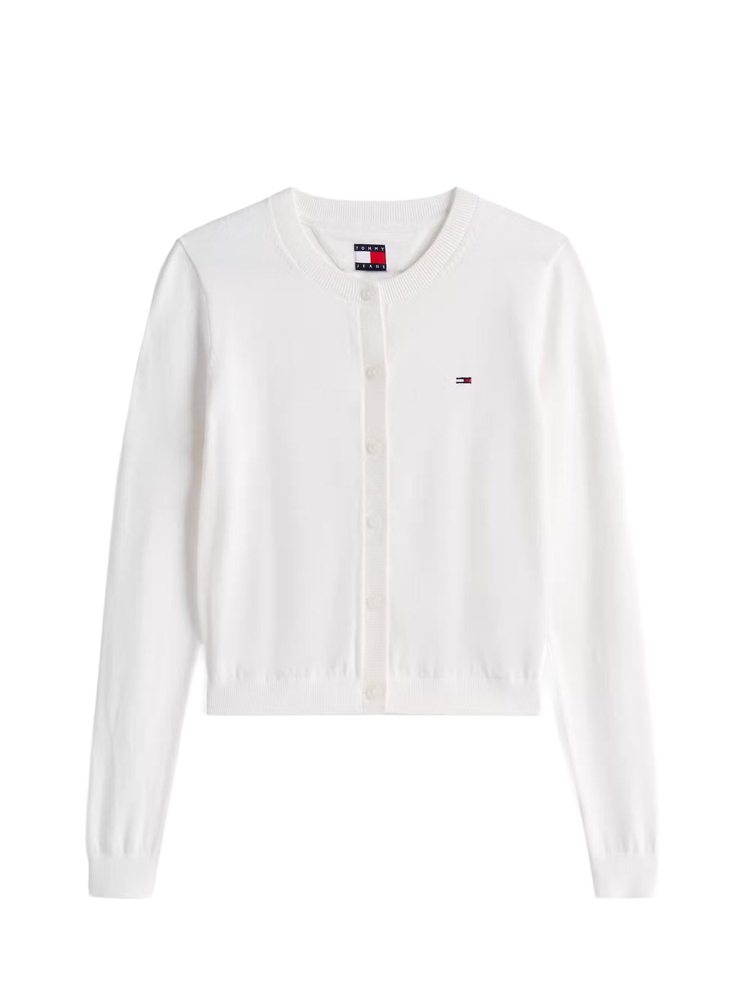 Cardigan Bianco Tommy Jeans