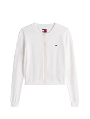 Cardigan Bianco Tommy Jeans