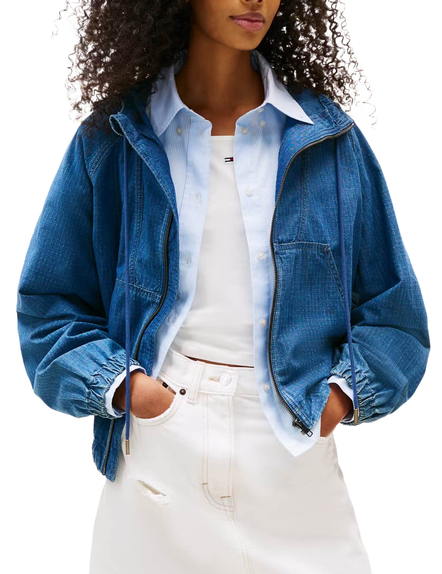 Giacche Blu Tommy Jeans