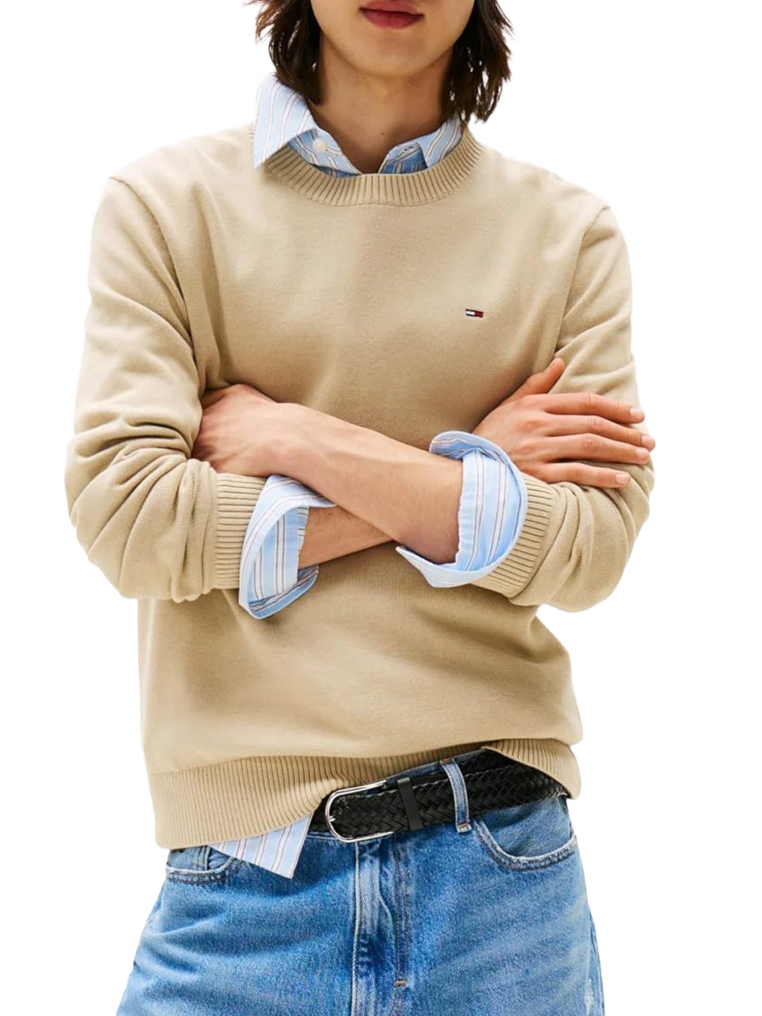 Maglioncini Beige Tommy Jeans