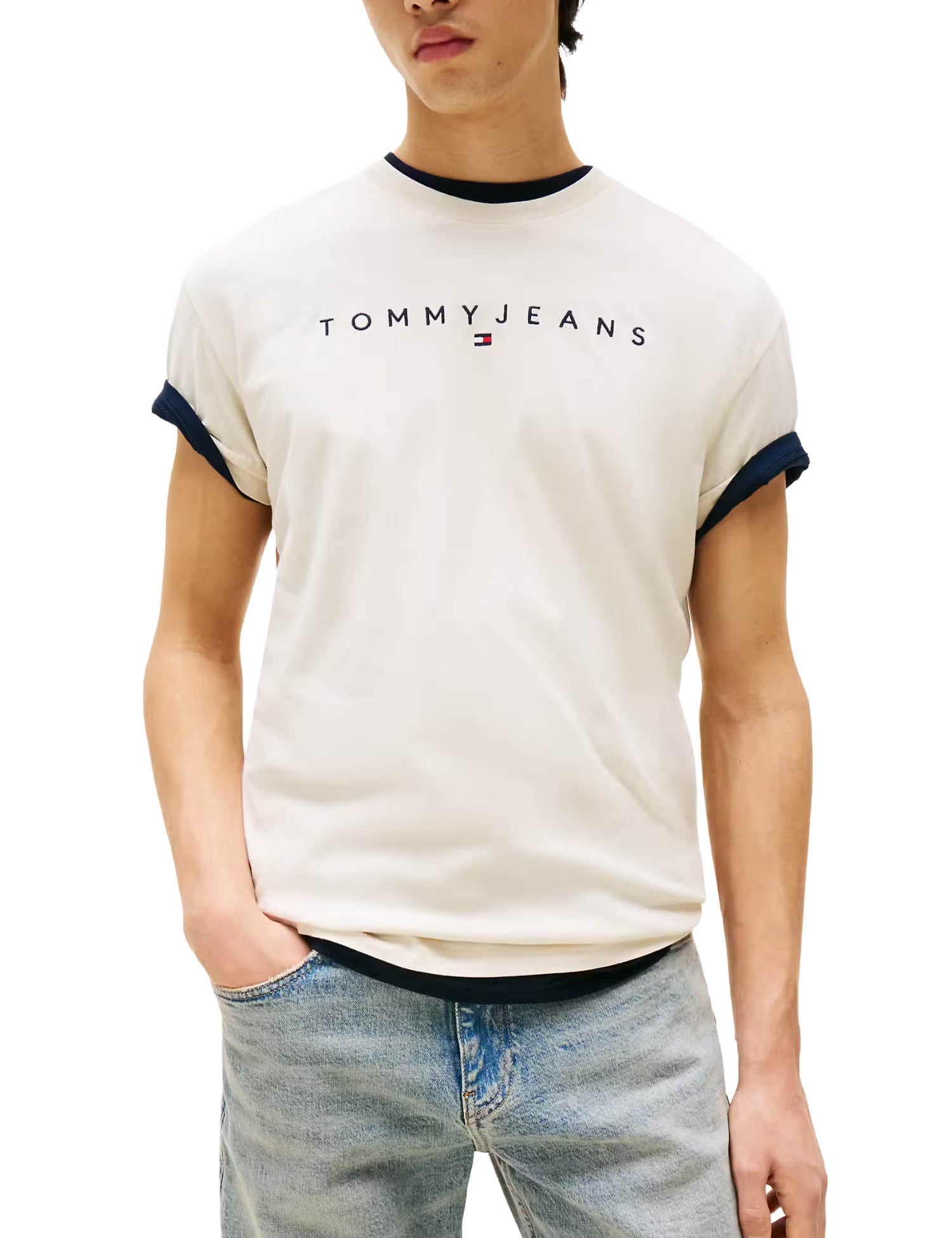 T-shirt Beige Tommy Jeans
