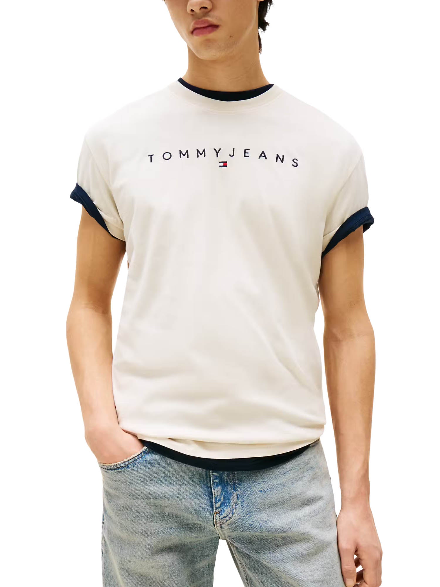 T-shirt Beige Tommy Jeans