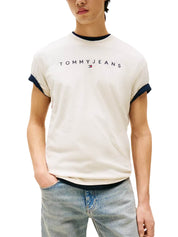 T-shirt Beige Tommy Jeans