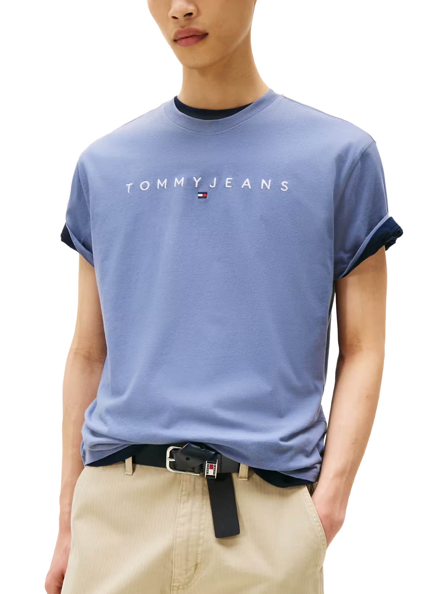 T-shirt Blu Chiaro Tommy Jeans