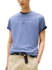 T-shirt Blu Chiaro Tommy Jeans