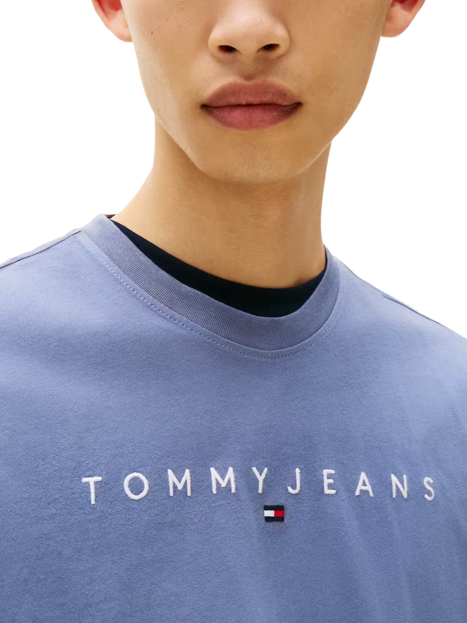 T-shirt Blu Chiaro Tommy Jeans