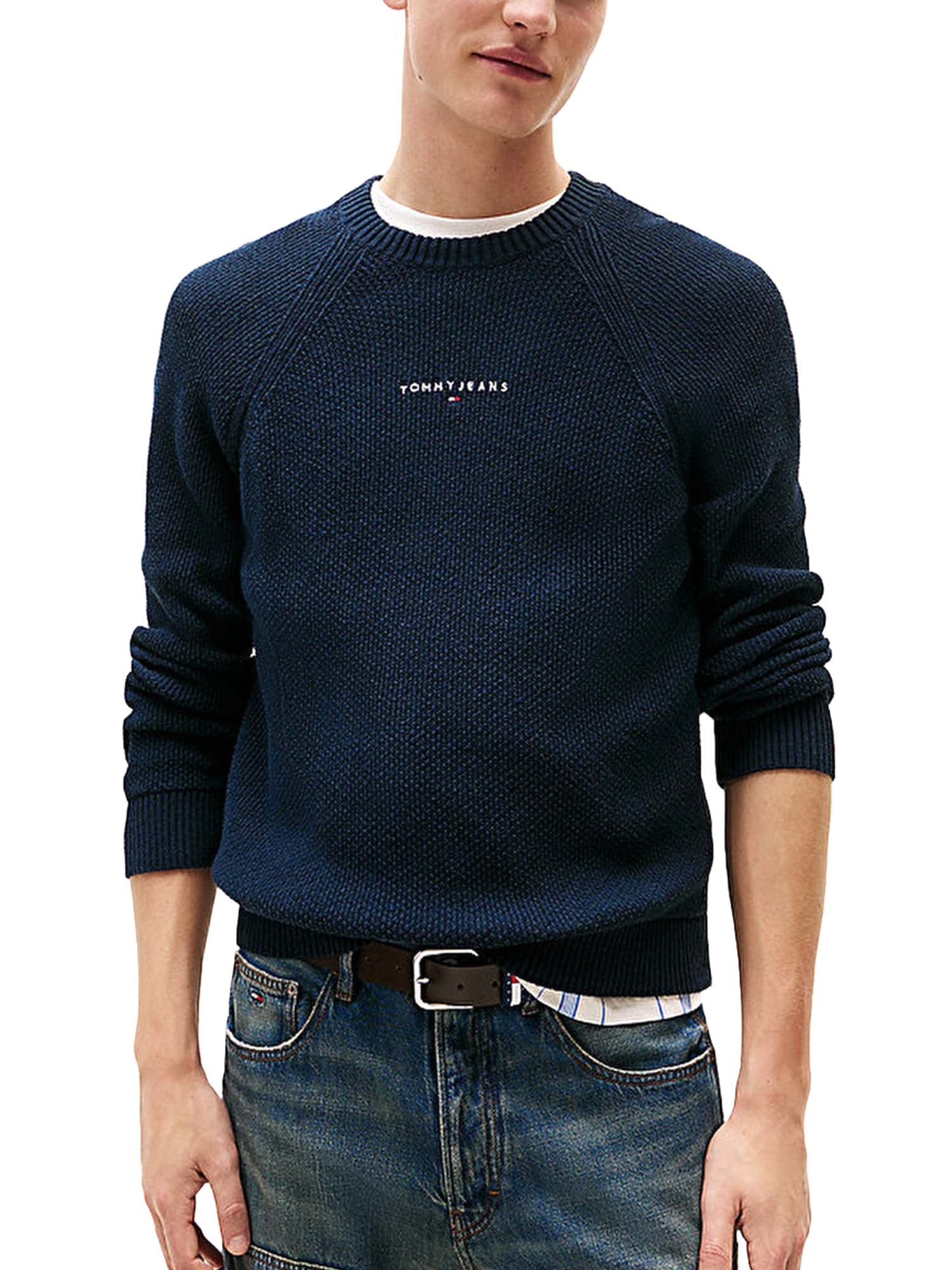 Maglioncini Blu Tommy Jeans