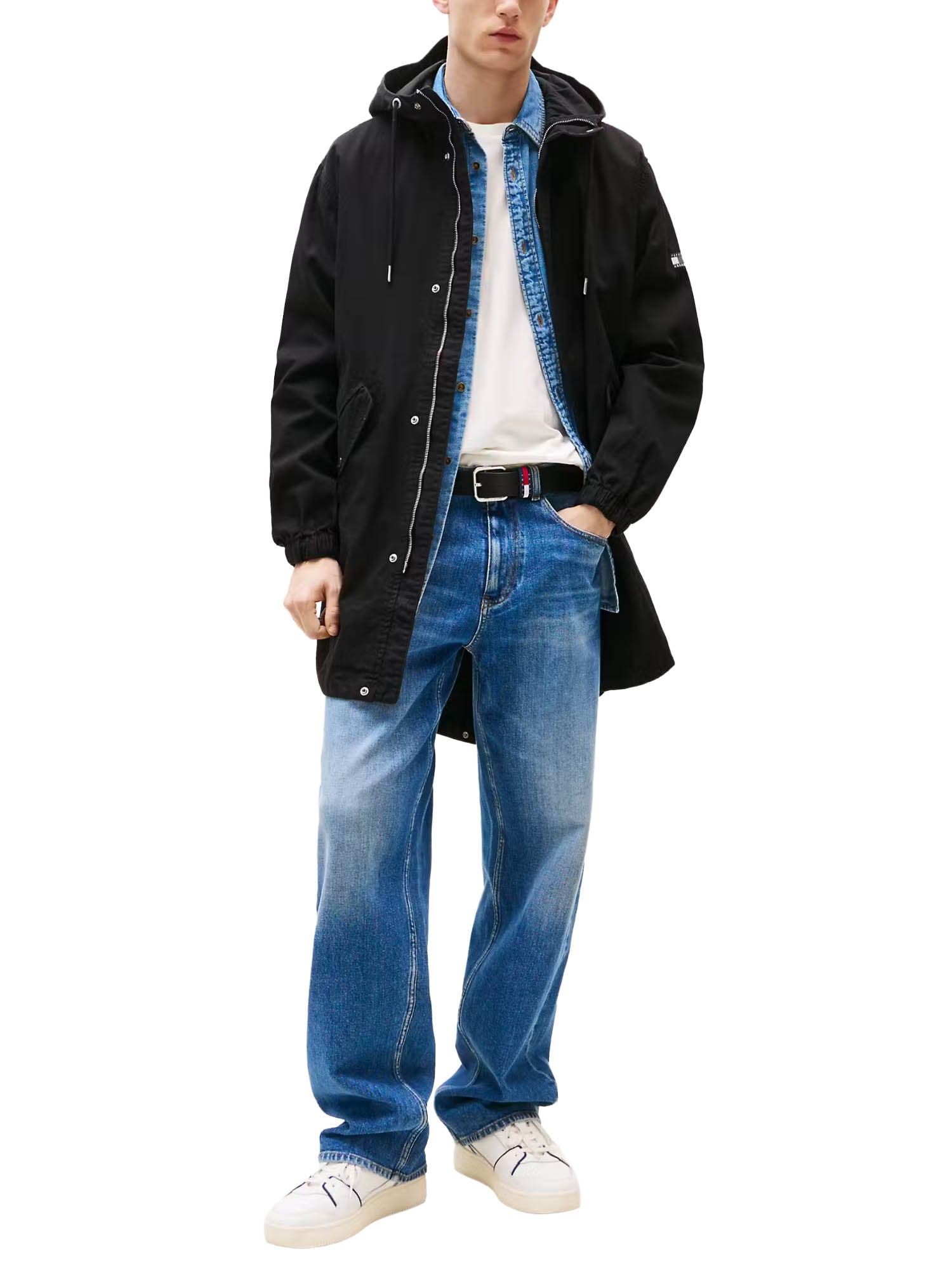 Cappotti Nero Tommy Jeans