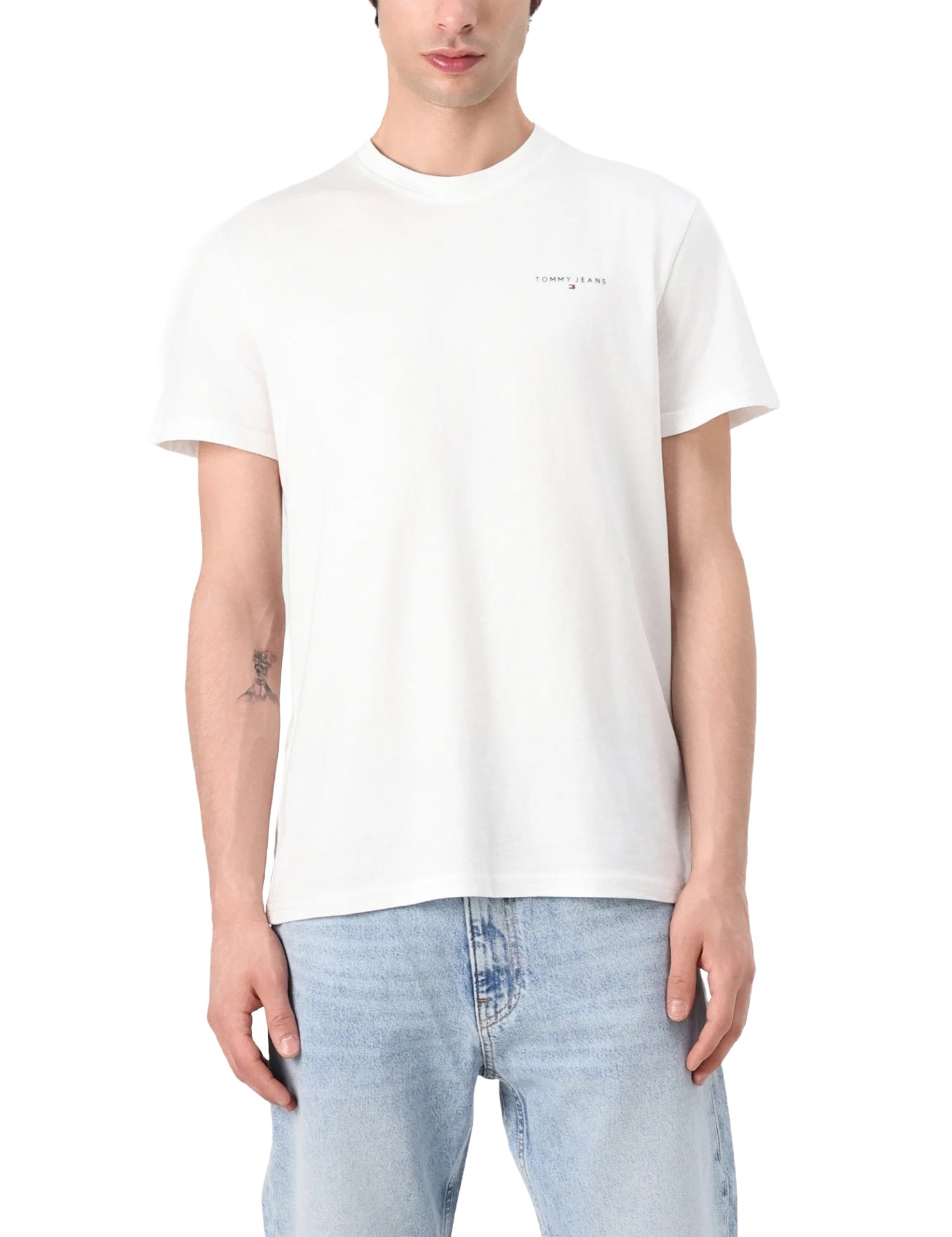 T-shirt Avorio Tommy Jeans