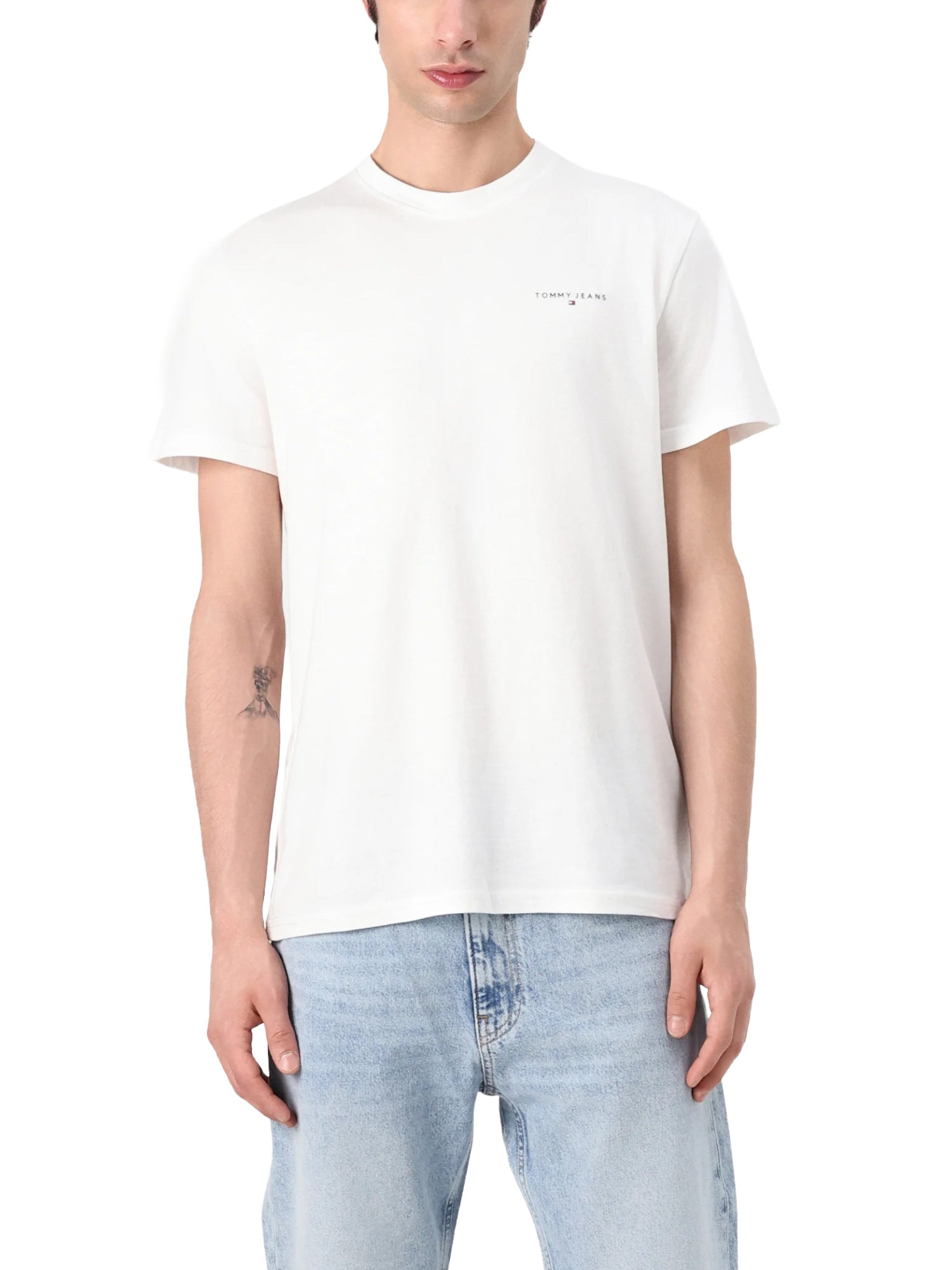 T-shirt Avorio Tommy Jeans