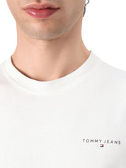 T-shirt Avorio Tommy Jeans