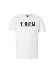 T-shirt Avorio Tommy Jeans