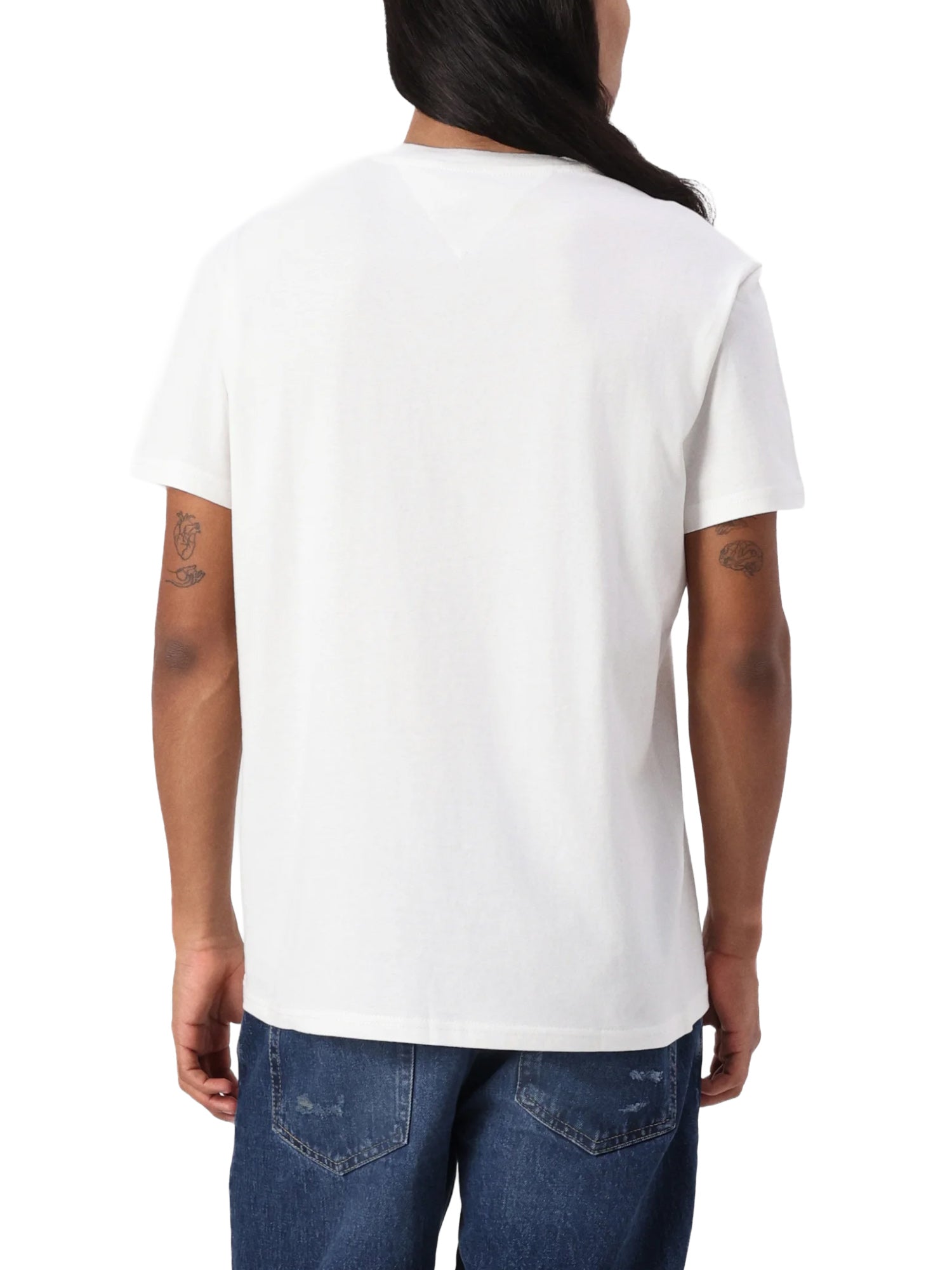 T-shirt Avorio Tommy Jeans