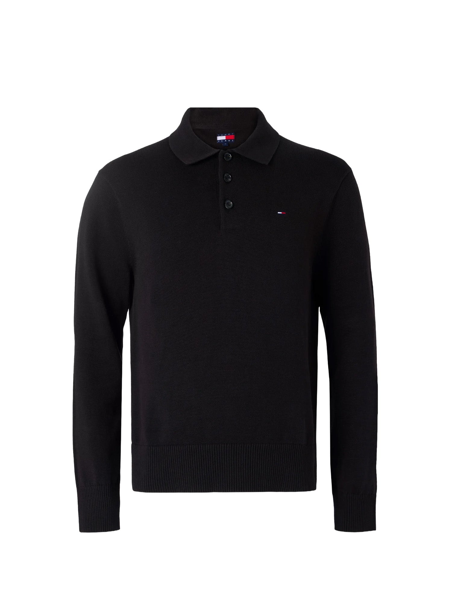 Polo Nero Tommy Jeans