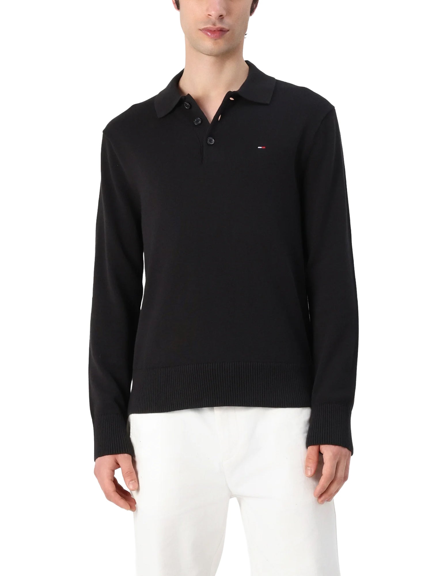 Polo Nero Tommy Jeans