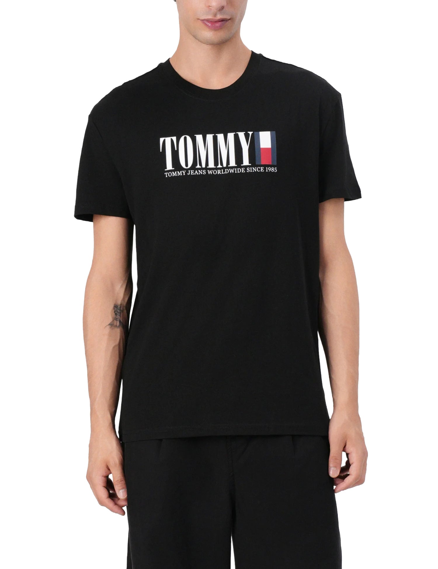 T-shirt Nero Tommy Jeans