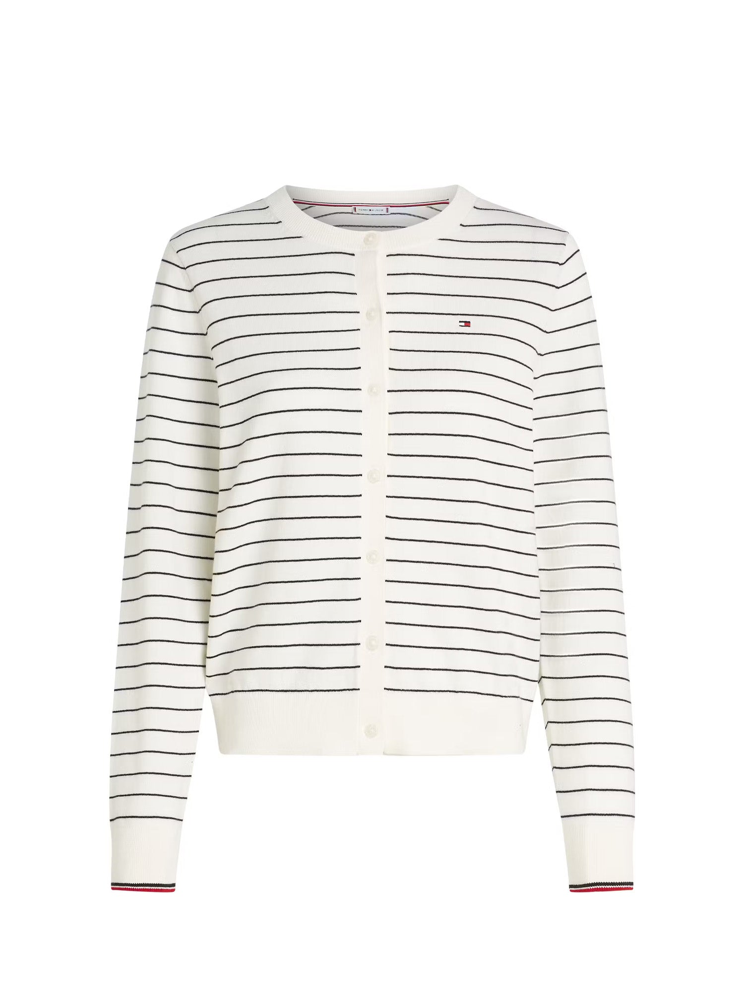 Cardigan Bianco Tommy Hilfiger