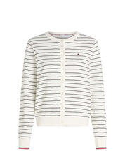 Cardigan Bianco Tommy Hilfiger