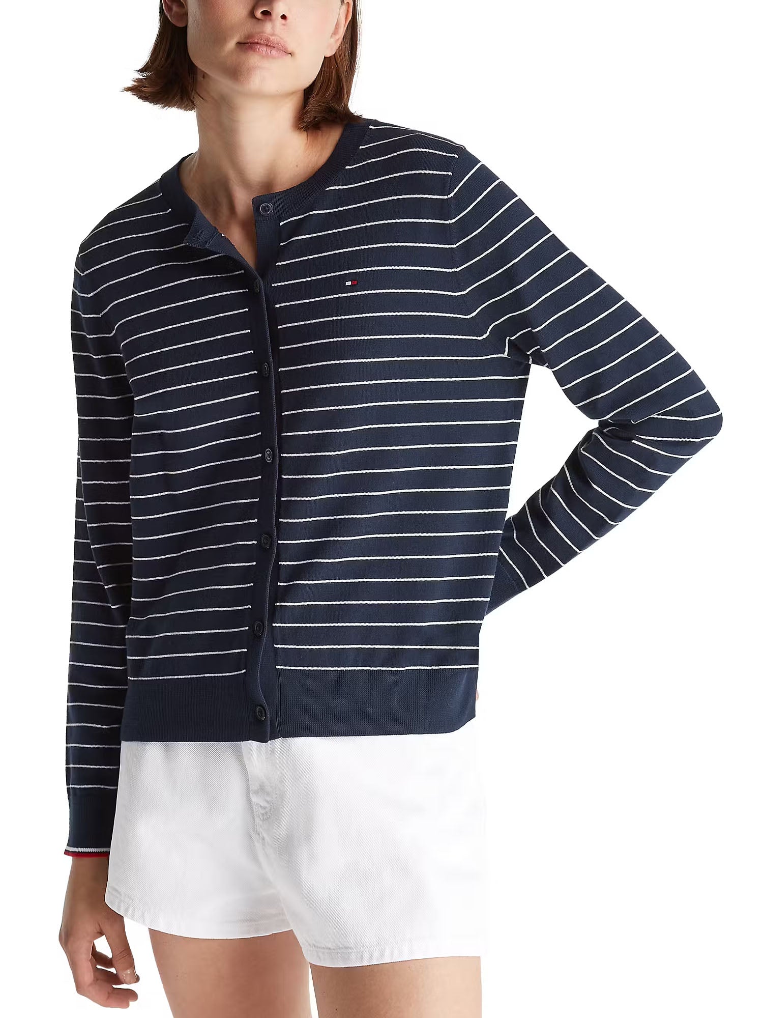 Cardigan Blu Tommy Hilfiger