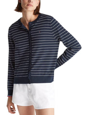 Cardigan Blu Tommy Hilfiger