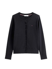 Cardigan Nero Tommy Hilfiger