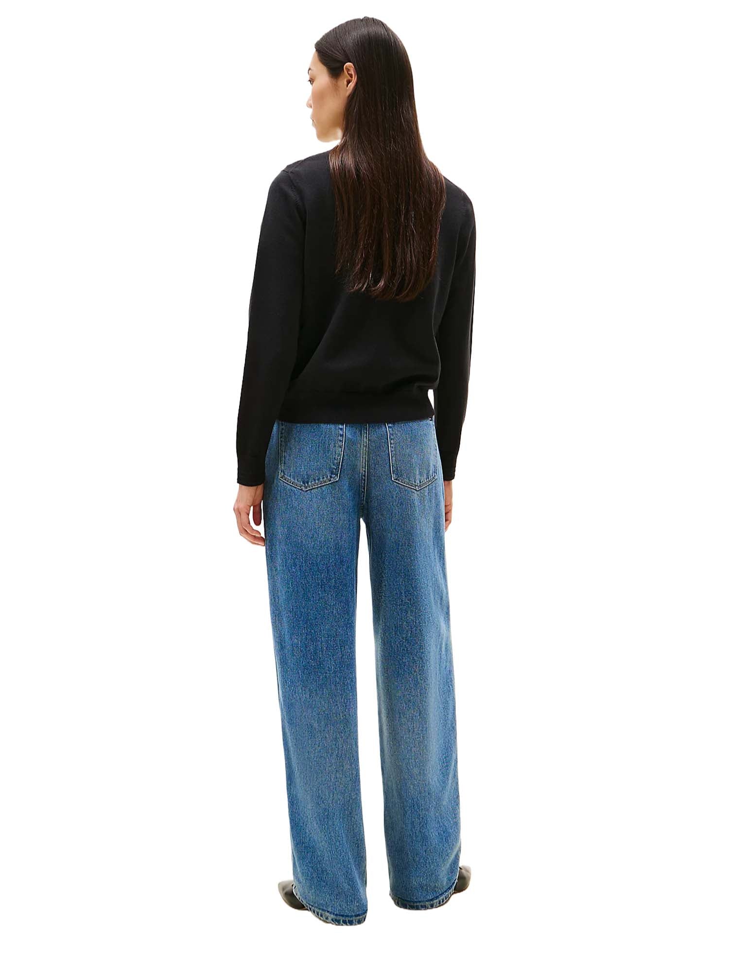 Cardigan Nero Tommy Hilfiger