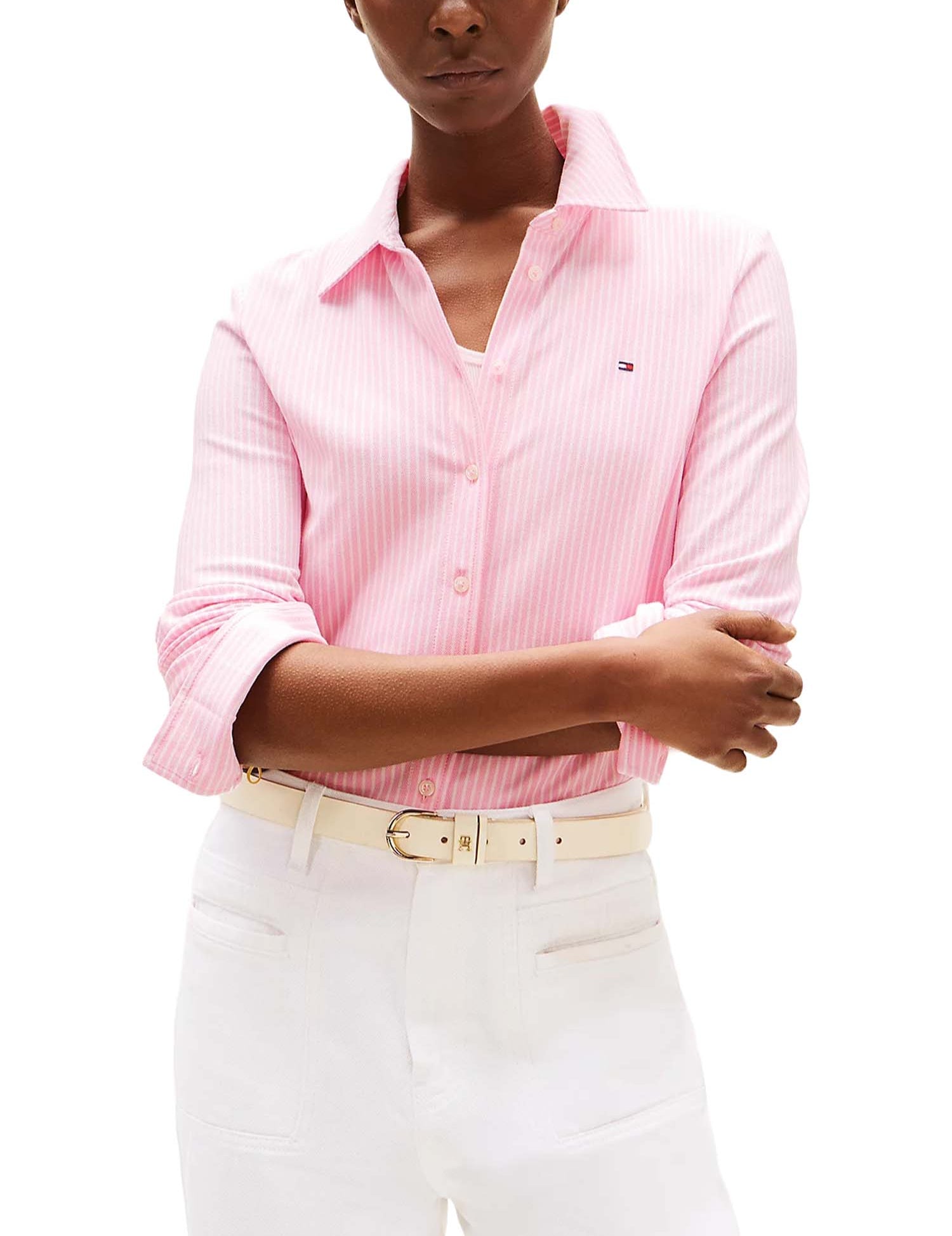 Camicie Rosa Tommy Hilfiger