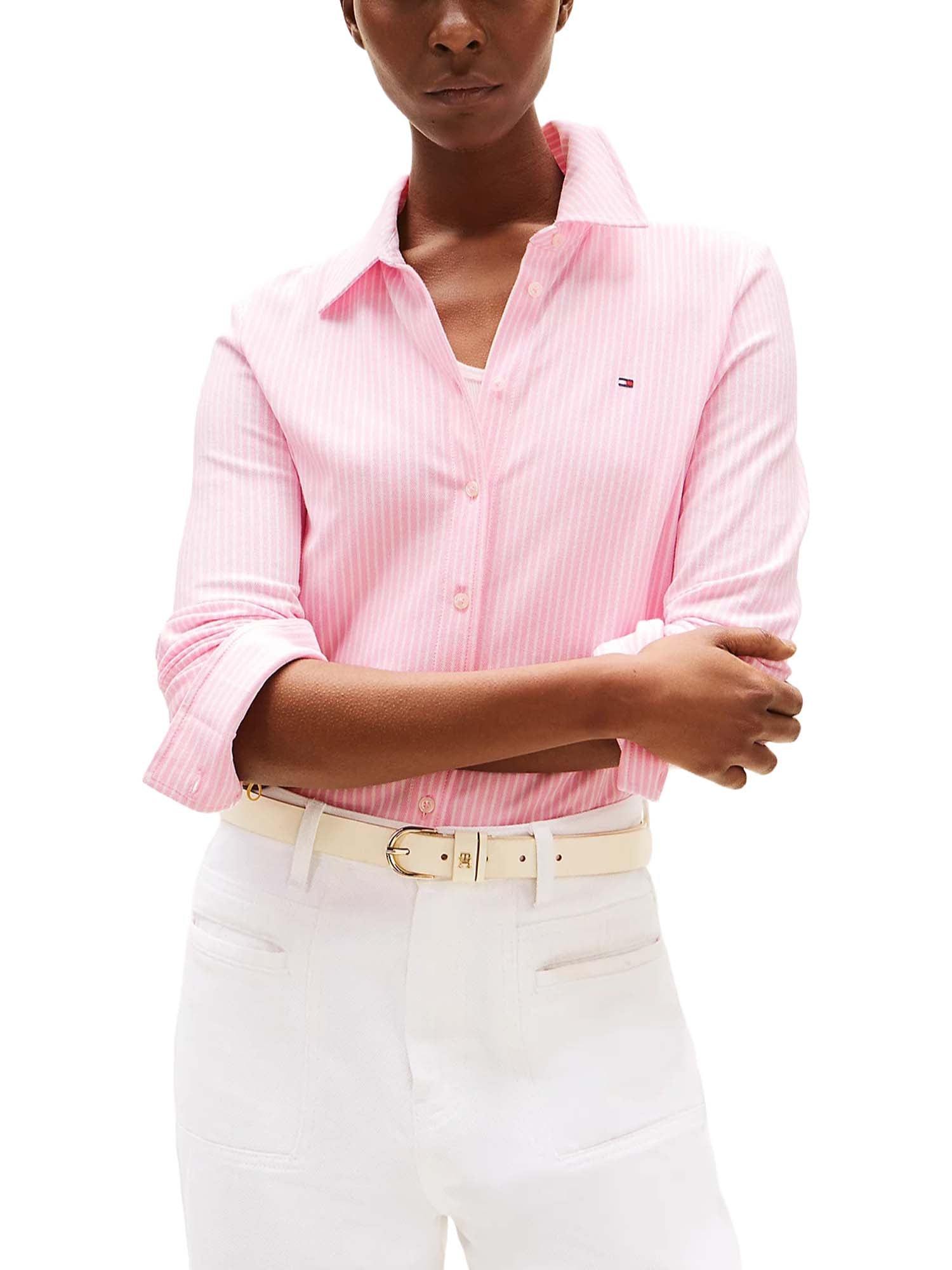 Camicie Rosa Tommy Hilfiger